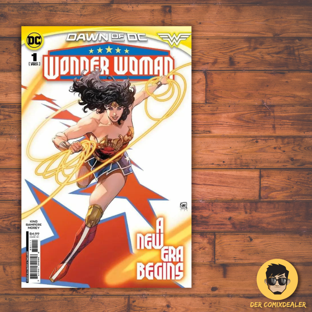 Wonder Woman 1 - Die Rebellin - mit Acrylfigur