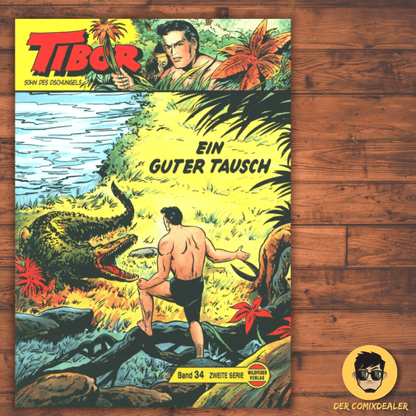 Tibor II. Serie Großband 34 Ein guter Tausch - Der Comixdealer