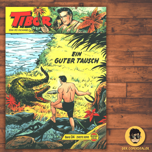 Tibor II. Serie Großband 34 Ein guter Tausch - Der Comixdealer