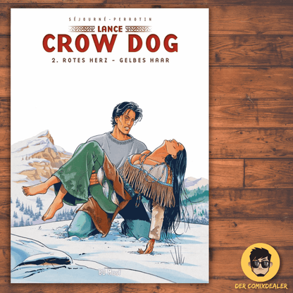 Lance Crow Dog 02 (ohne Ex-Libris) Rotes Herz - Gelbes Haar - Der Comixdealer