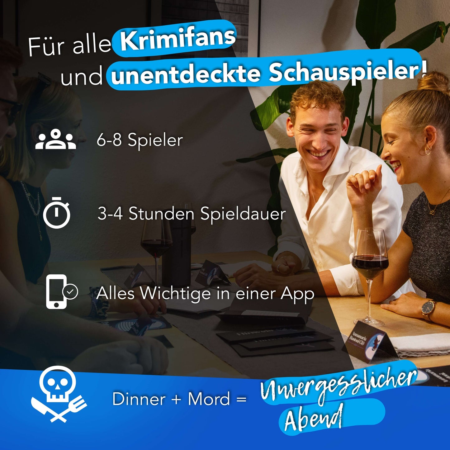 Krimidinner "Das letzte Konzert" 6-8 Personen