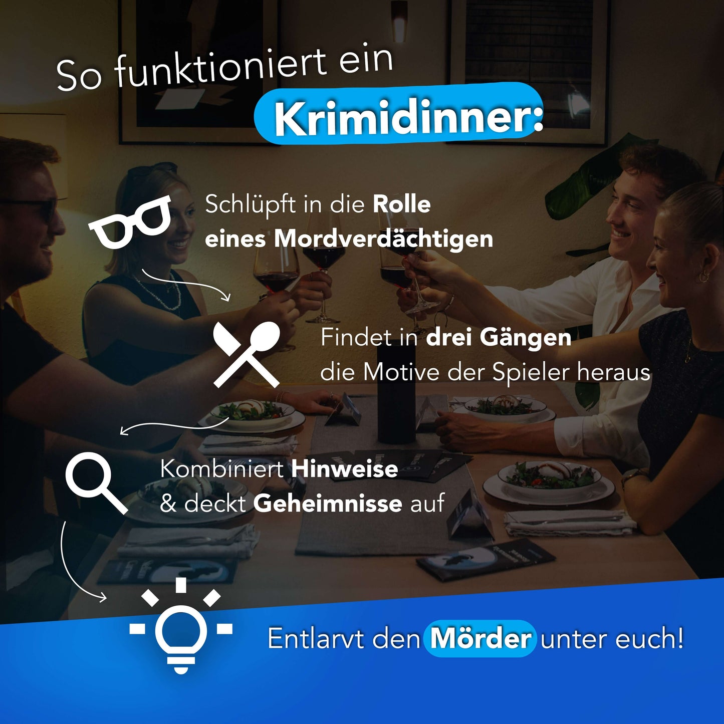 Krimidinner "Das letzte Konzert" 6-8 Personen