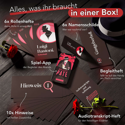 Krimidinner "Der letzte Pate" 4-6 Personen