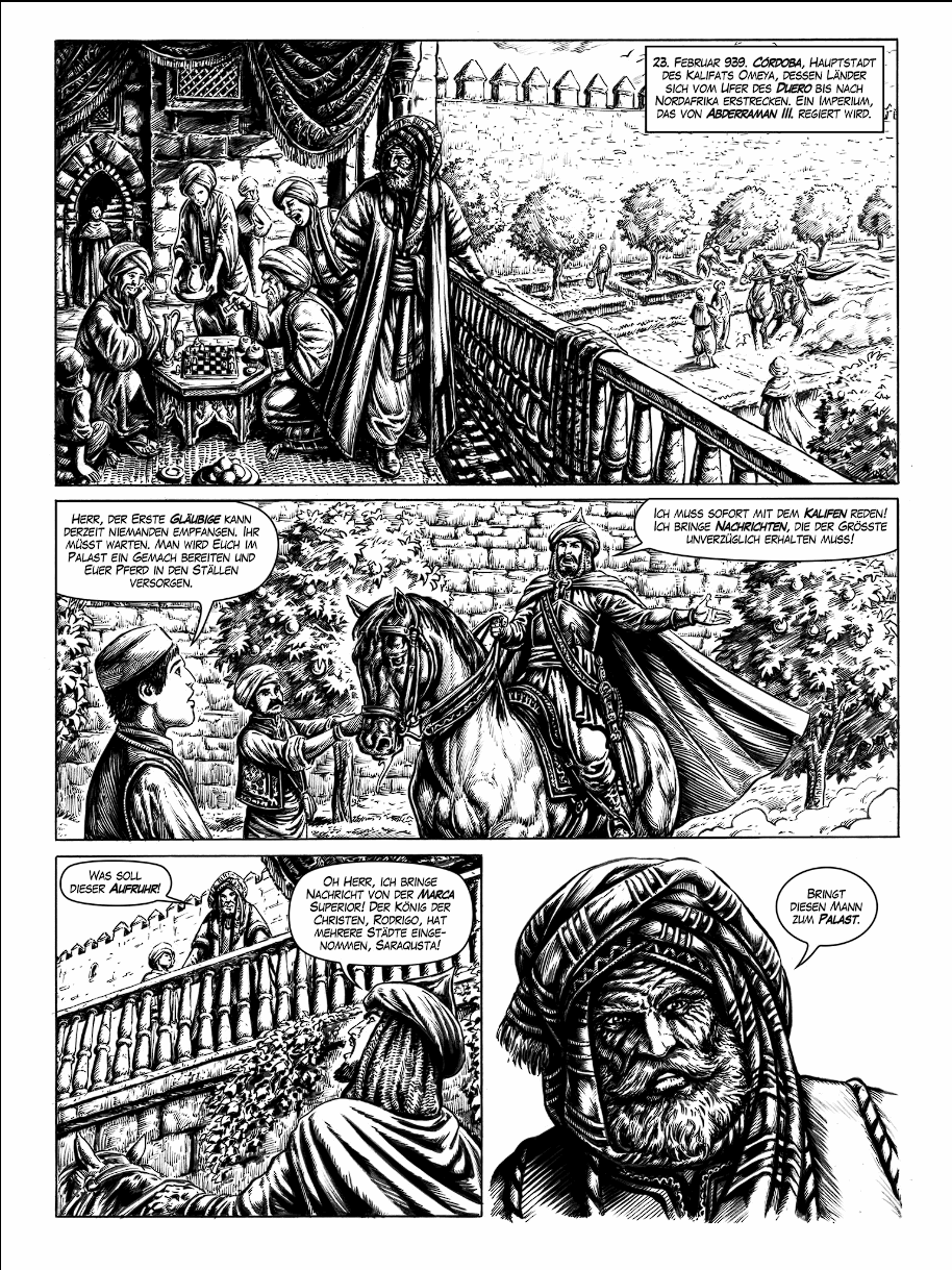 Die Schlacht von Simancas