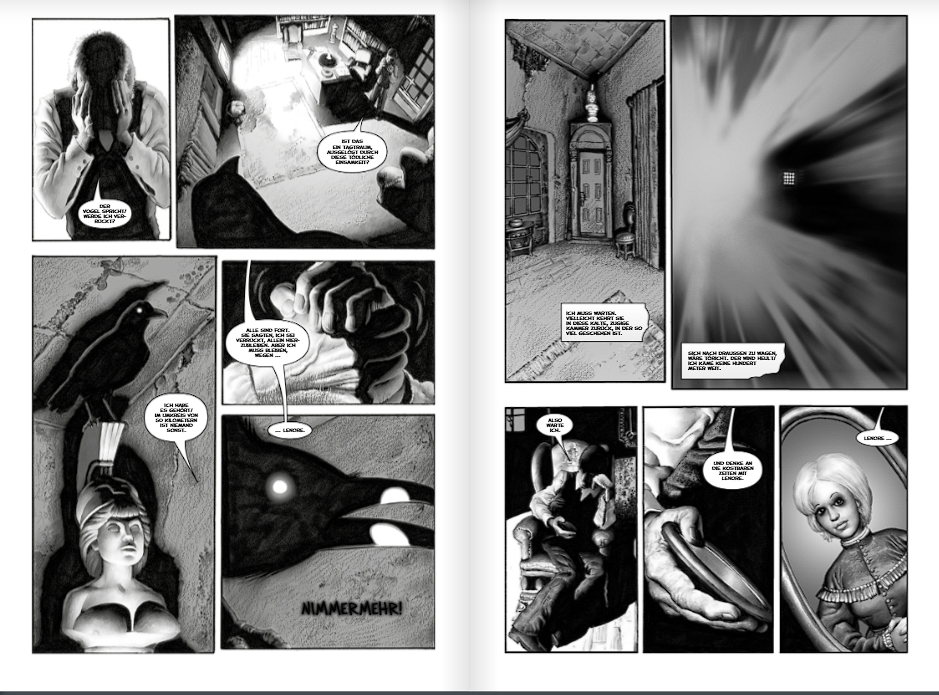 Horror-Collection von Lovecraft, Poe, Corben