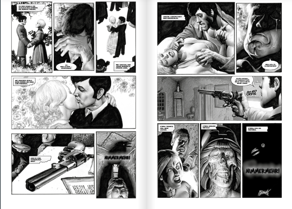 Horror-Collection von Lovecraft, Poe, Corben