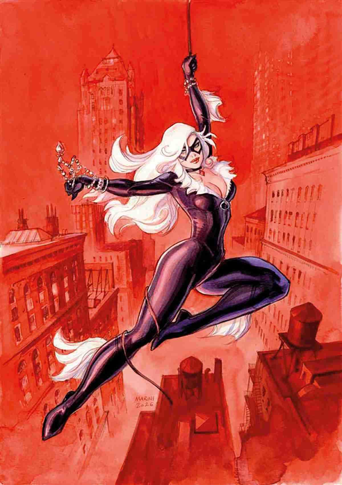 Black Cat (2026) 1: Die freundliche Katze aus der Nach... Exklusiv-Var. B (666) Cover-Illustration
