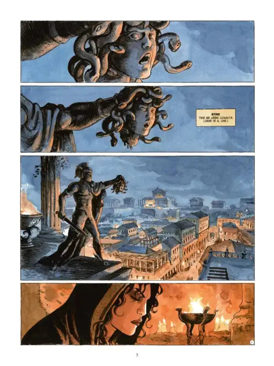 Die Adler Roms (Hardcover) #8: Buch VIII - Illustrationen der römischen Stadt und historische Szenen.
