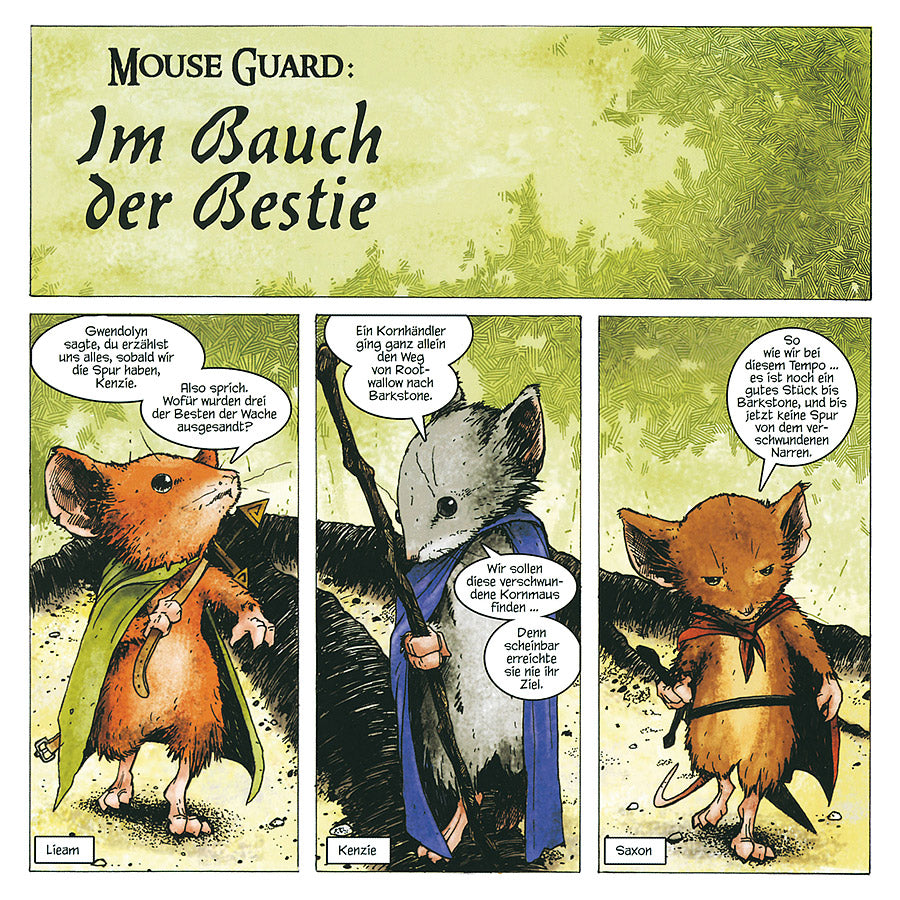 Mouse Guard #1 - Herbst 1152