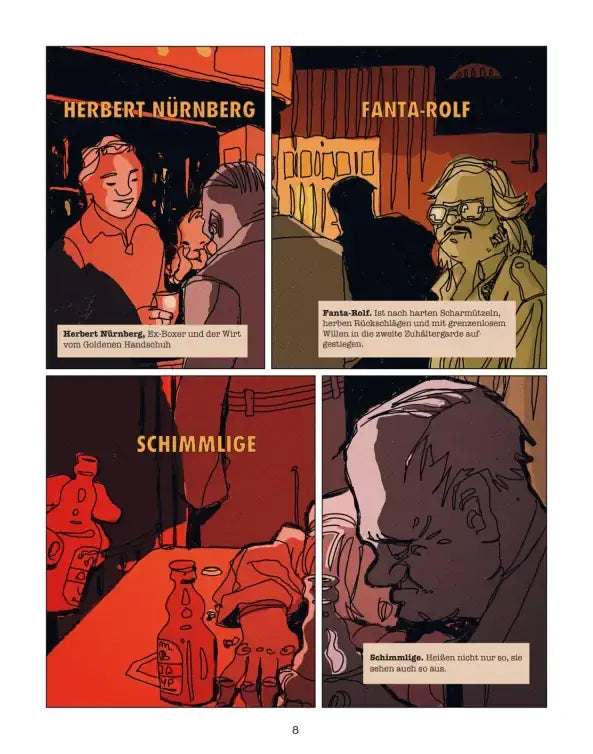 der goldene handschuh inhalt Der goldene Handschuh - Der Comic