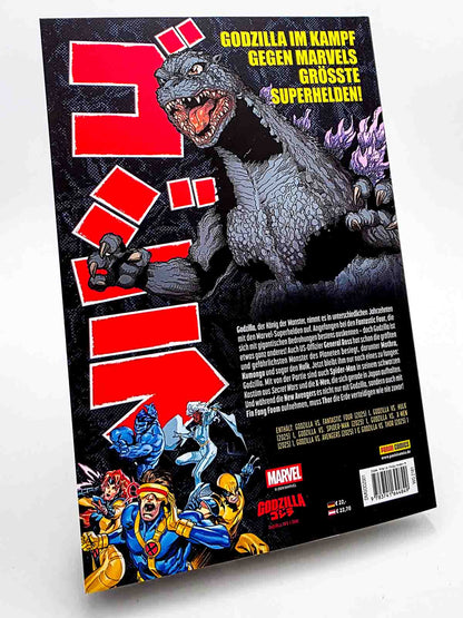Godzilla gegen das Marvel-Universum – Rückseite
