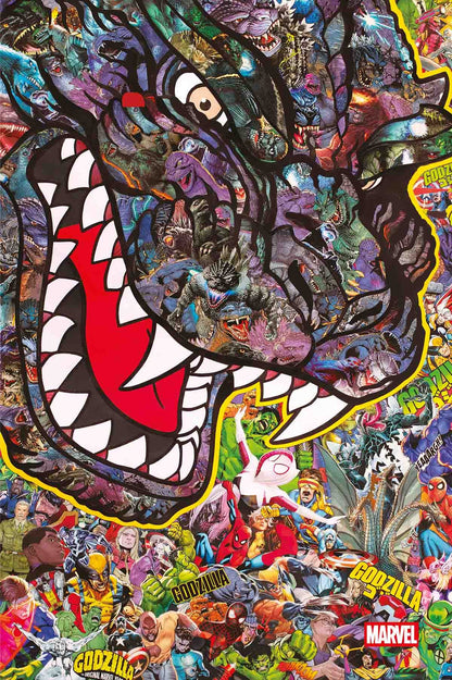 Godzilla gegen das Marvel-Universum Exklusiv-HC (150) – Originalcover