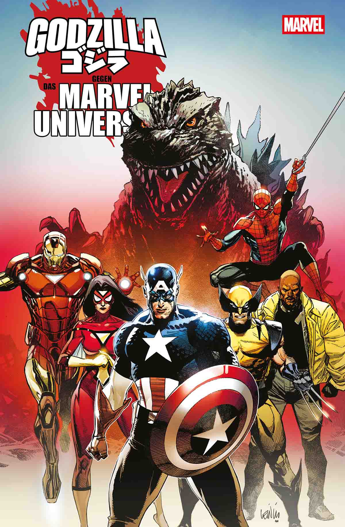 Godzilla gegen das Marvel-Universum Variant (150)