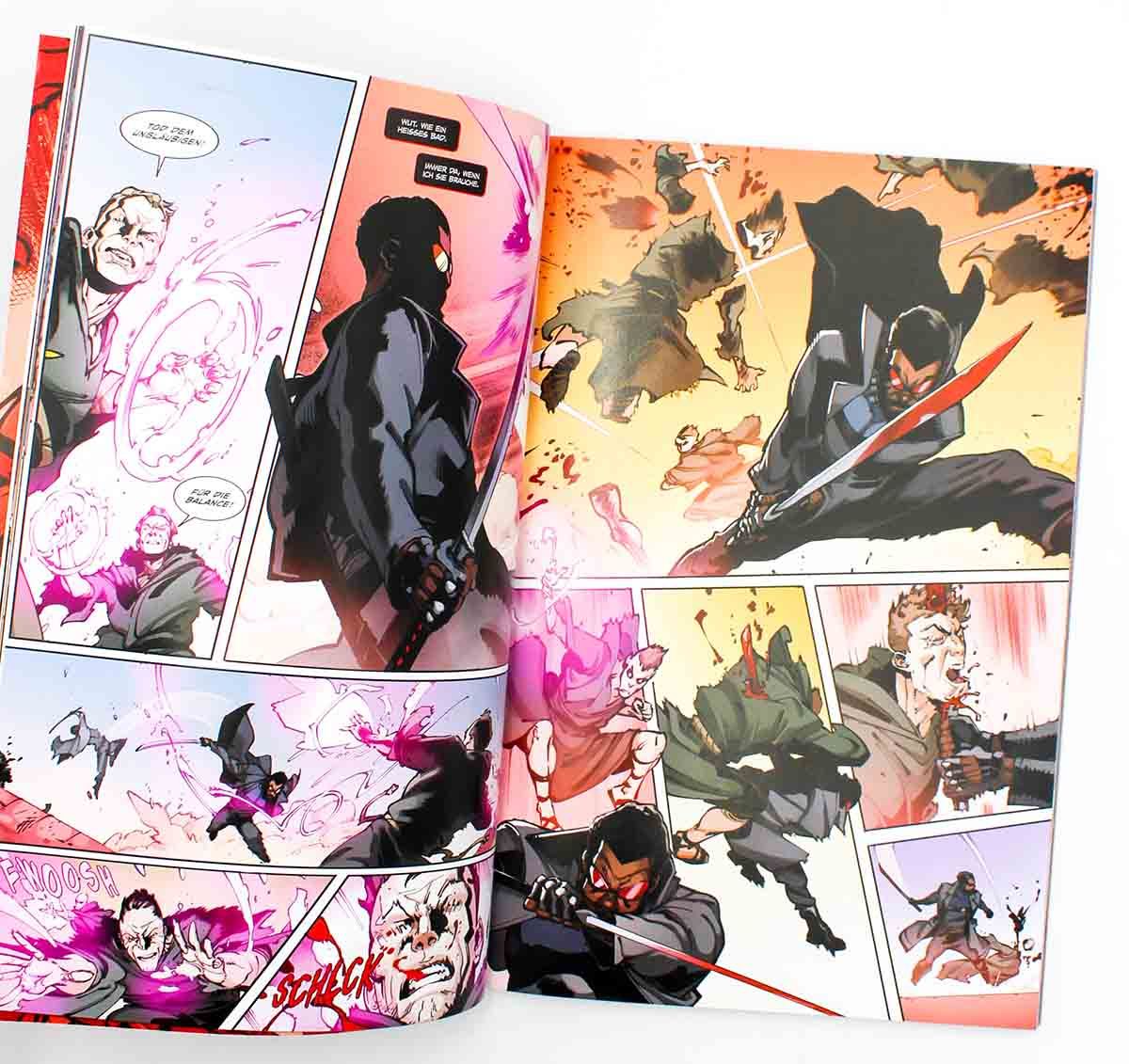 Blade - Splatter-Ausgabe