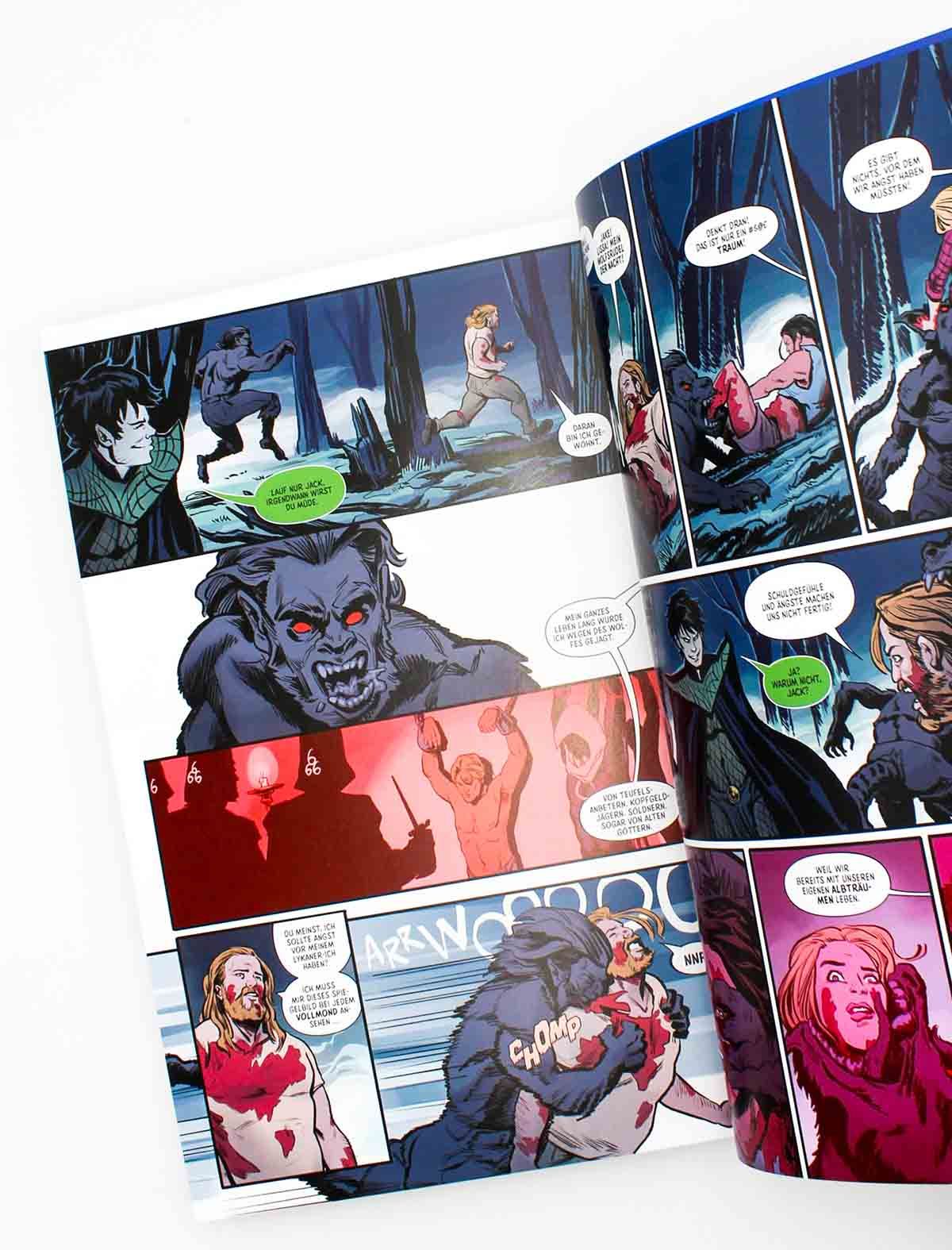 Werewolf by Night – Splatter-Ausgabe