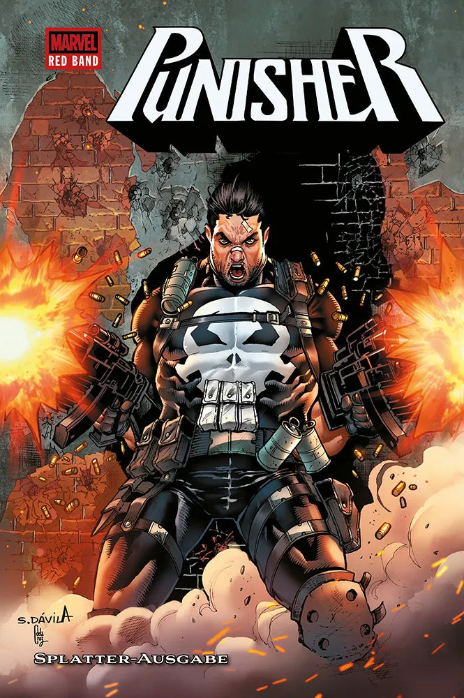 Punisher Splatter-Ausgabe Hardcover Variant A