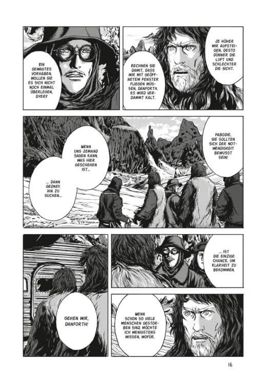 H.P. Lovecraft Manga: Berge des Wahnsinns 2