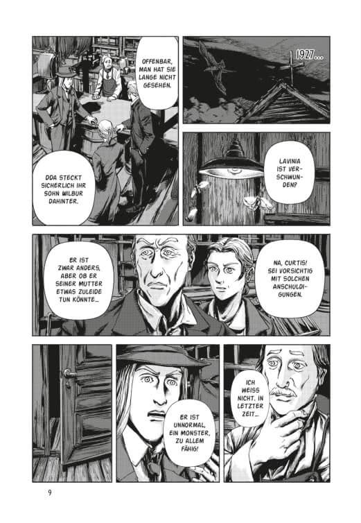 H.P. Lovecraft Manga: Das Grauen von Dunwich 2