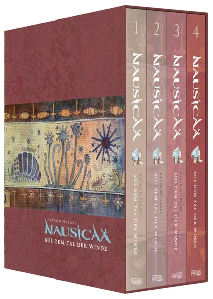 Nausicaä aus dem Tal der Winde, Doppelband-Edition Bände 1-4 im Schuber
