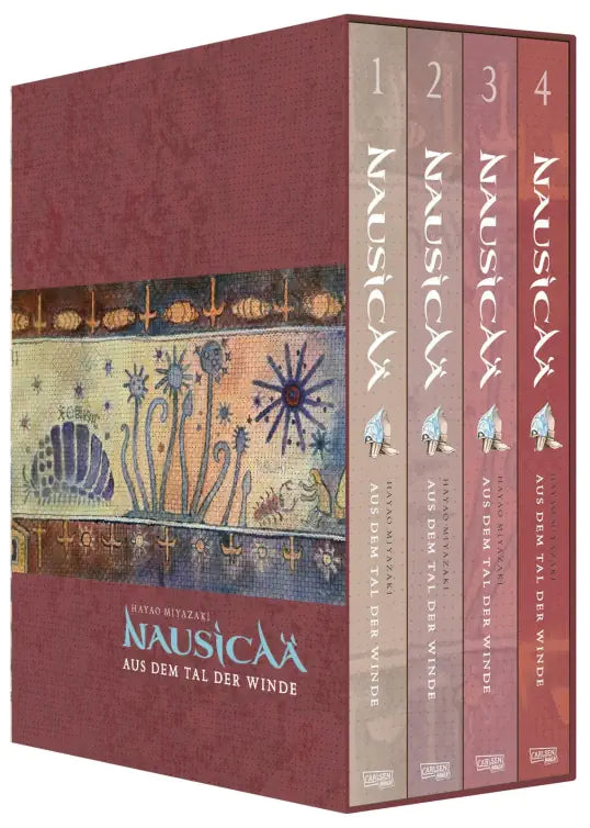 Nausicaä aus dem Tal der Winde, Doppelband-Edition Bände 1-4 im Schuber