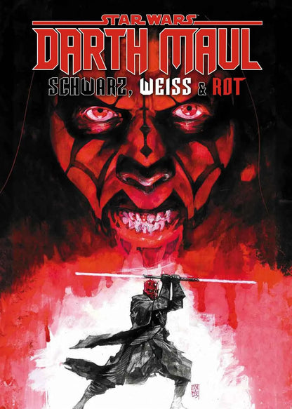 Star Wars - Darth Maul - Schwarz, Weiss & Rot