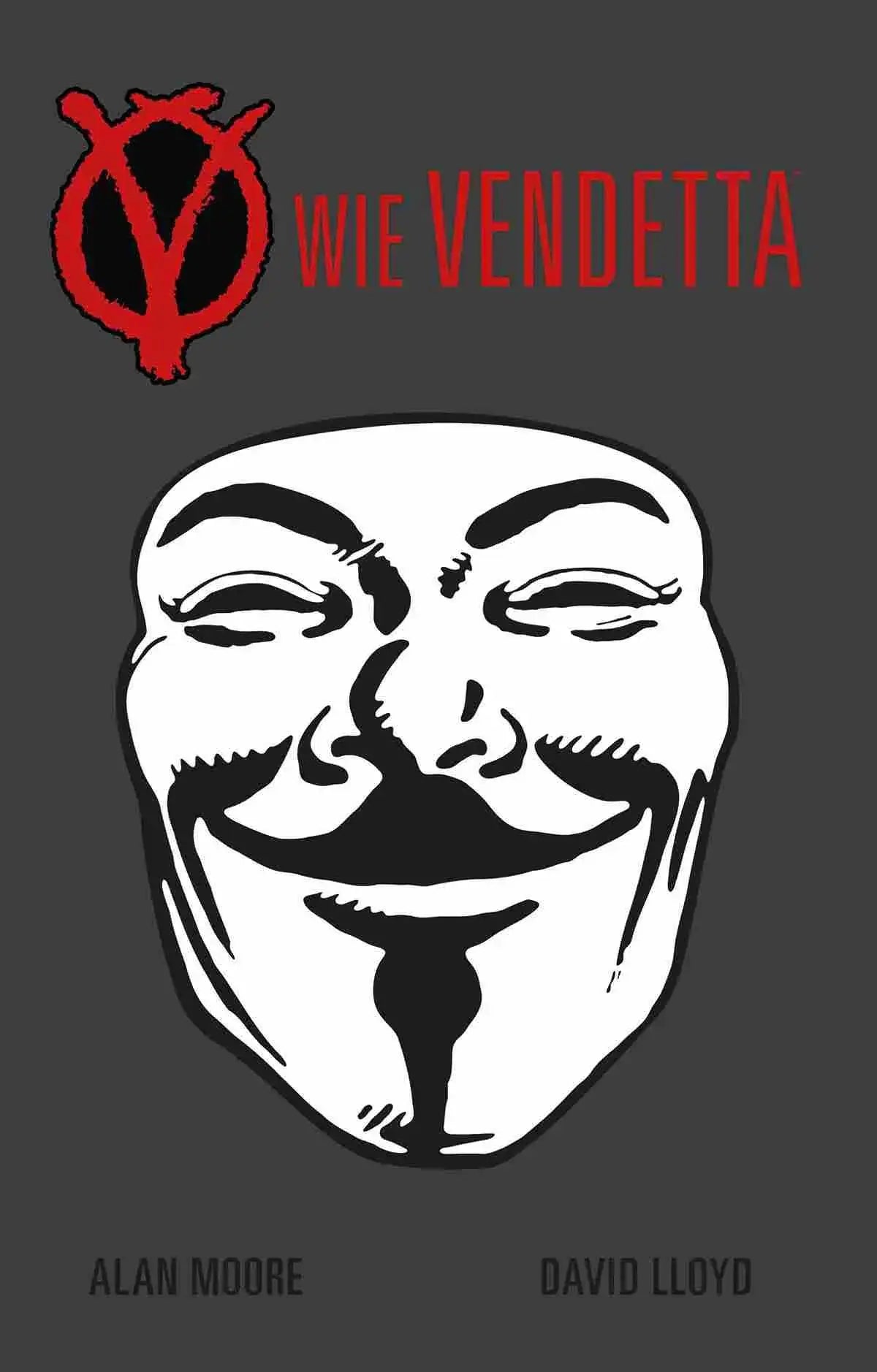 V wie Vendetta Relief-Hardcover  Limitierte Auflage, nur 333 Exemplare erhältlich