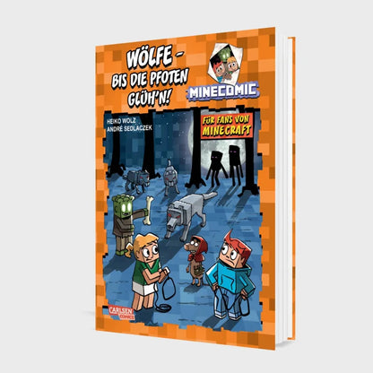 Wölfe – bis die Pfoten glüh'n! Für Fans von Minecraft