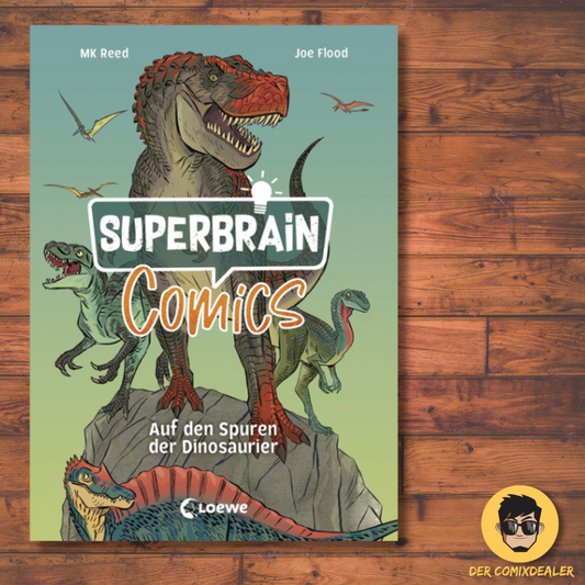 Superbrain-Comics - Auf den Spuren der Dinosaurier