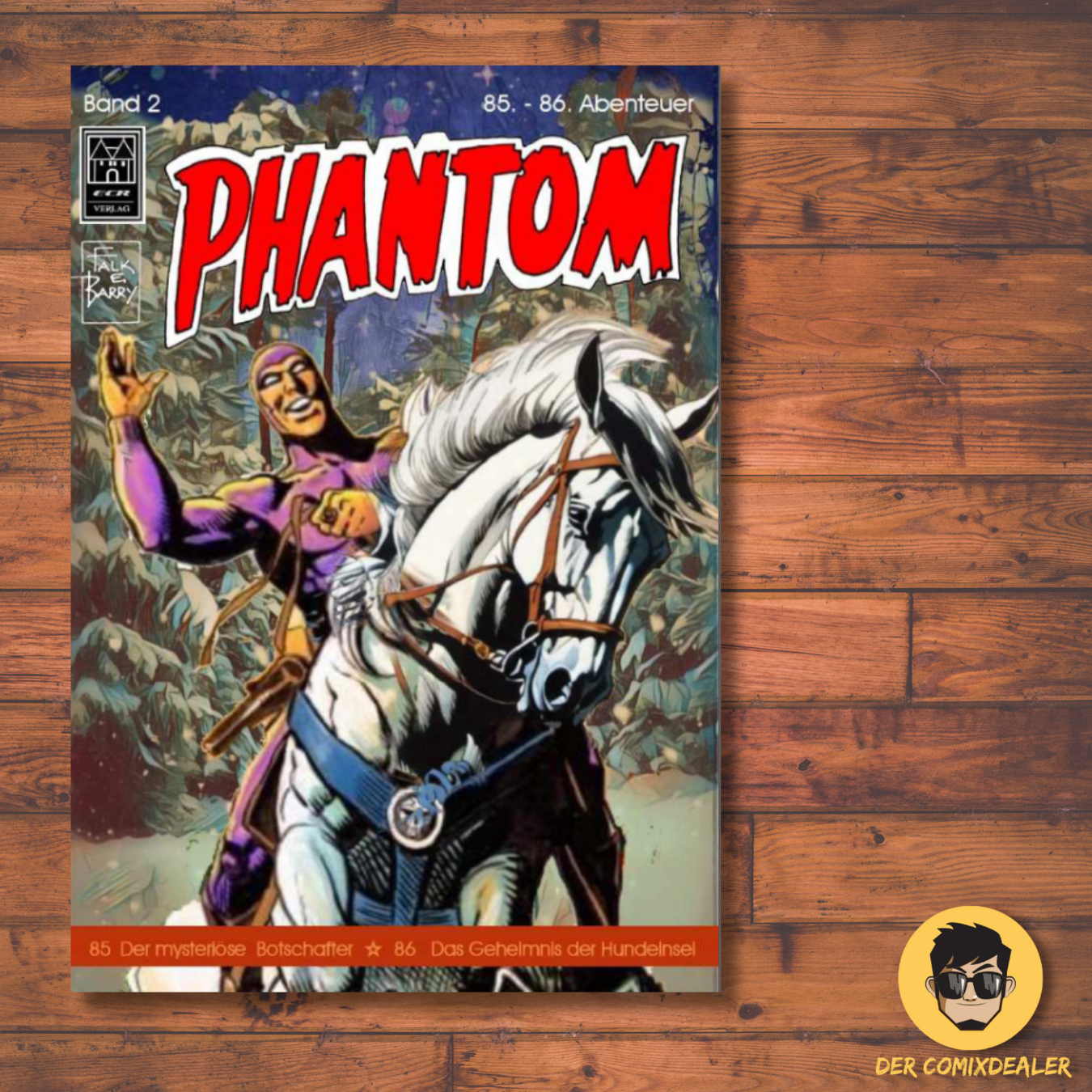 Phantom 85.-86. Abenteuer Hardcover (ECR Verlag)