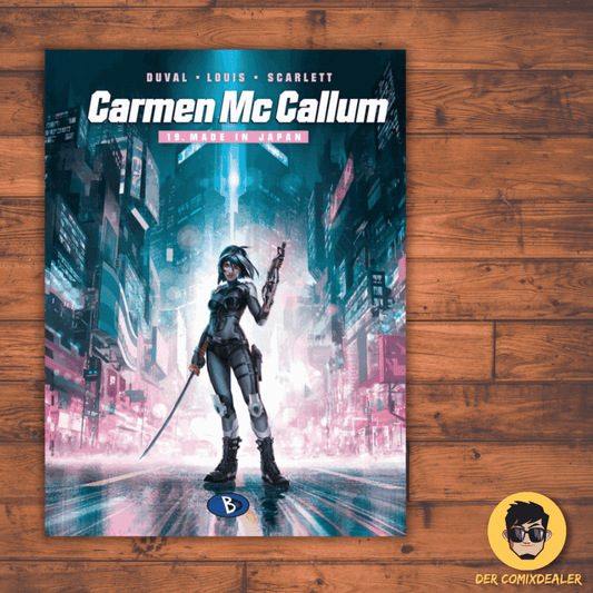 Carmen McCallum #19 -  Made in Japan