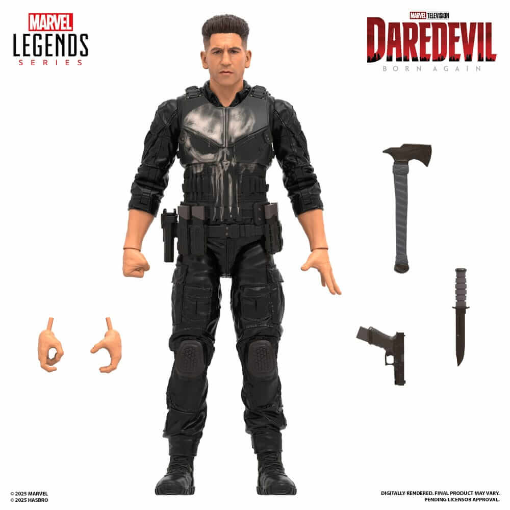 Daredevil: Born Again Marvel Legends Actionfigur Punisher 15 cm