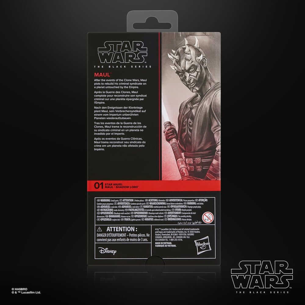 Star Wars: Maul - Shadow Lord Black Series Actionfigur Maul 15 cm