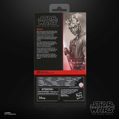 Star Wars: Maul - Shadow Lord Black Series Actionfigur Maul 15 cm
