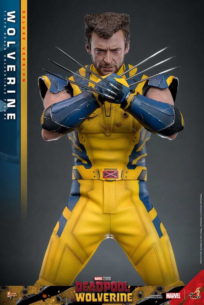 Deadpool & Wolverine Movie Masterpiece Actionfigur 1/6 Wolverine (Deluxe Version) 31 cm