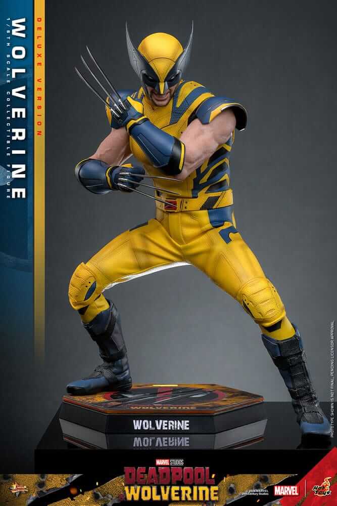 Deadpool & Wolverine Movie Masterpiece Actionfigur 1/6 Wolverine (Deluxe Version) 31 cm