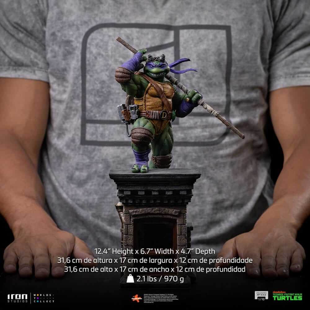 Teenage Mutant Ninja Turtles Art Scale Statue 1/10 Donatello Unleashed 32 cm