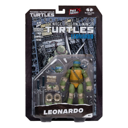 Teenage Mutant Ninja Turtles Page Punchers Actionfigur Leonardo 13 cm