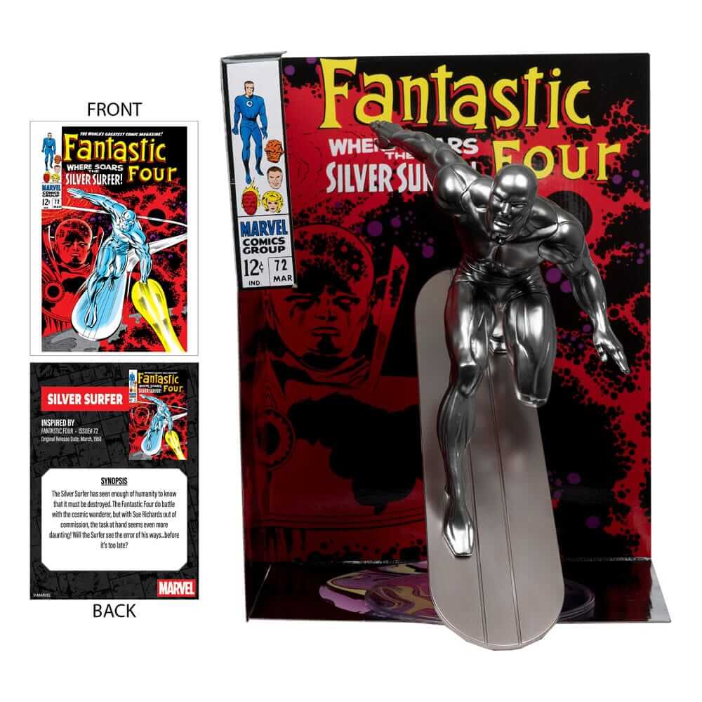 Marvel Collection PVC Statue 1/6 Silver Surfer (Fantastic Four #72) 25 cm