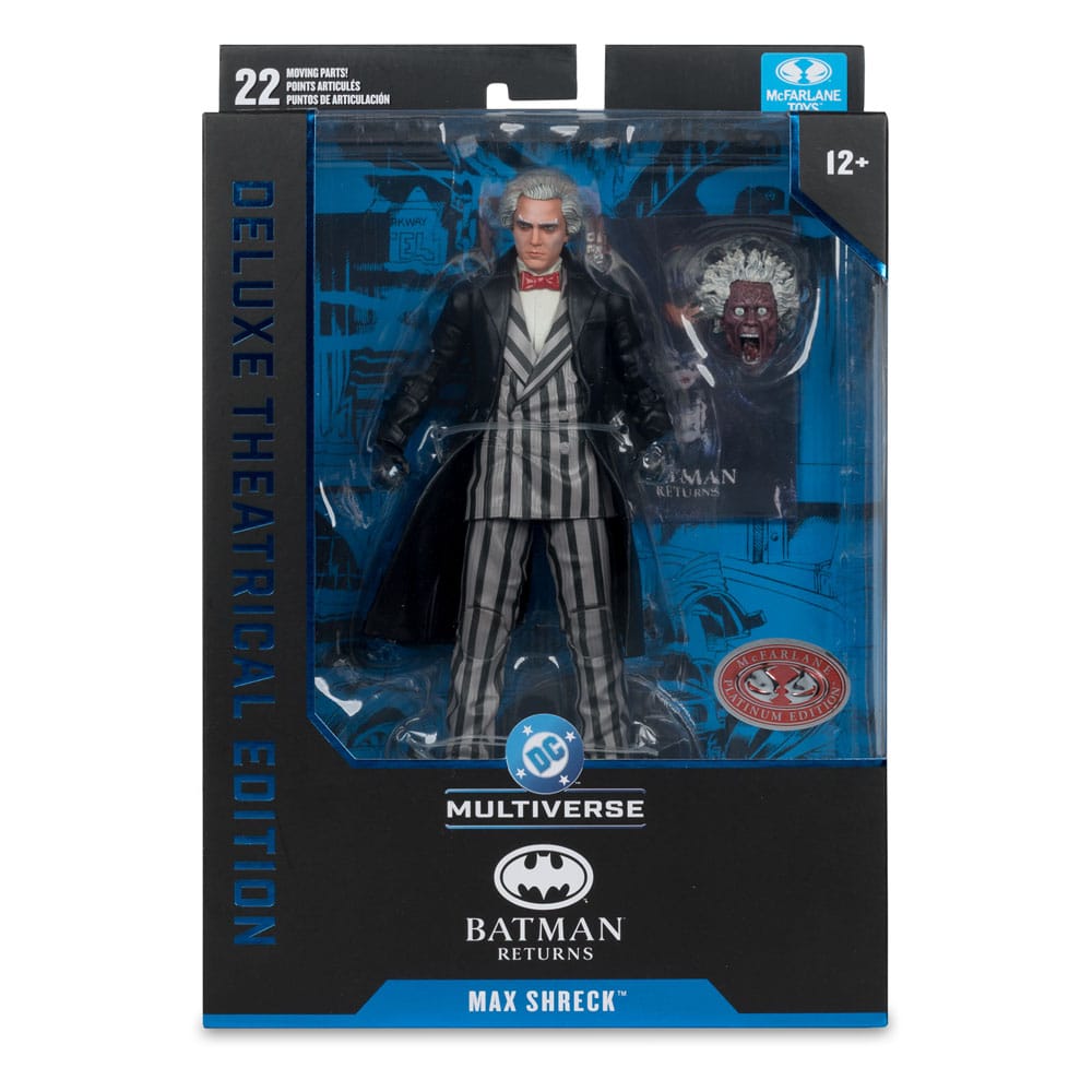 Batmans Rückkehr DC Theatrical Deluxe Edition Actionfigur Max Shreck (Red Platinum Edition) 18 cm