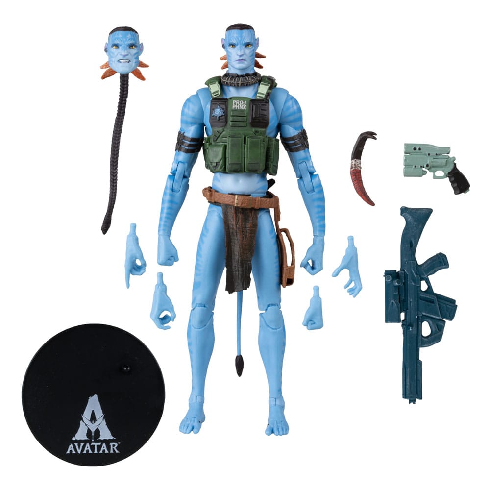 Avatar: Fire and Ash Actionfigur Quaritch (Ash Recom) (Gold Label) 18 cm