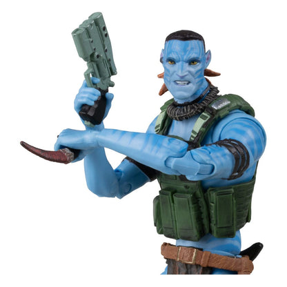 Avatar: Fire and Ash Actionfigur Quaritch (Ash Recom) (Gold Label) 18 cm