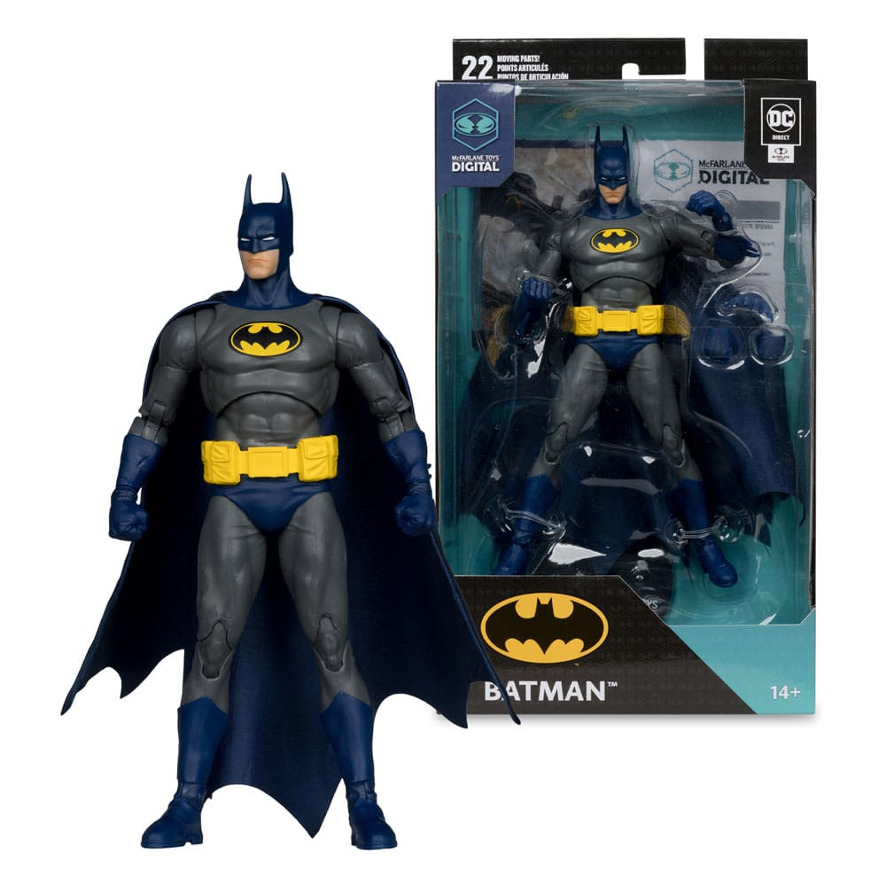DC Direct McFarlane Toys Digital Actionfigur Batman (No Man's Land) 19 cm