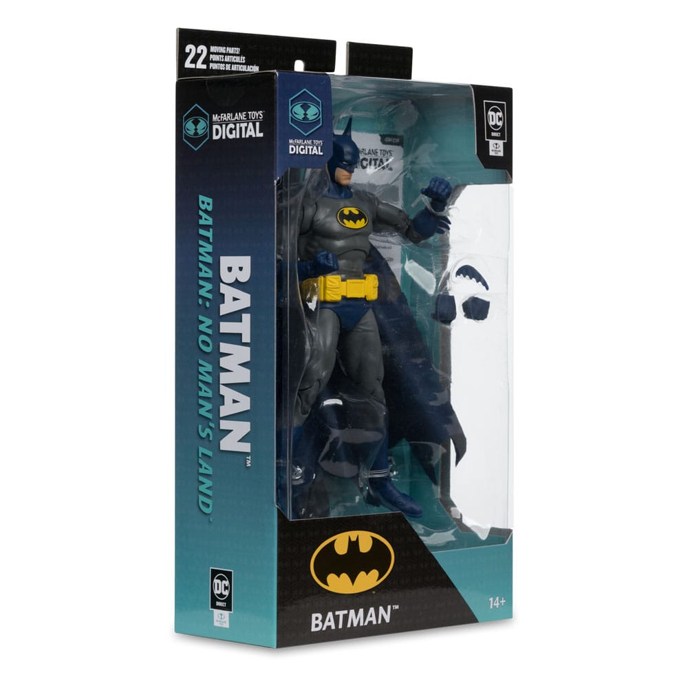 DC Direct McFarlane Toys Digital Actionfigur Batman (No Man's Land) 19 cm