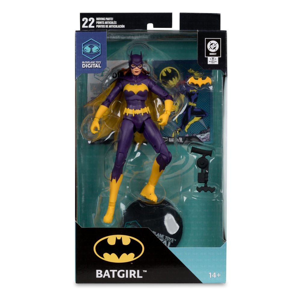 DC Direct McFarlane Toys Digital Actionfigur Batgirl (DC Classics) 18 cm