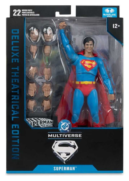 Superman (1978) DC Multiverse Deluxe Theatrical Edition Actionfigur Superman 19 cm