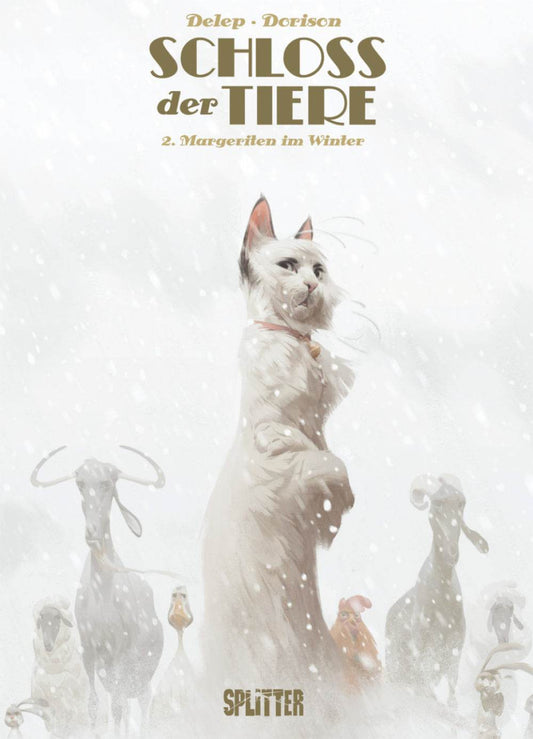 Schloss der Tiere 2 - Margeriten im Winter - Splitter Verlag - Fabel -Neuware - Der Comixdealer