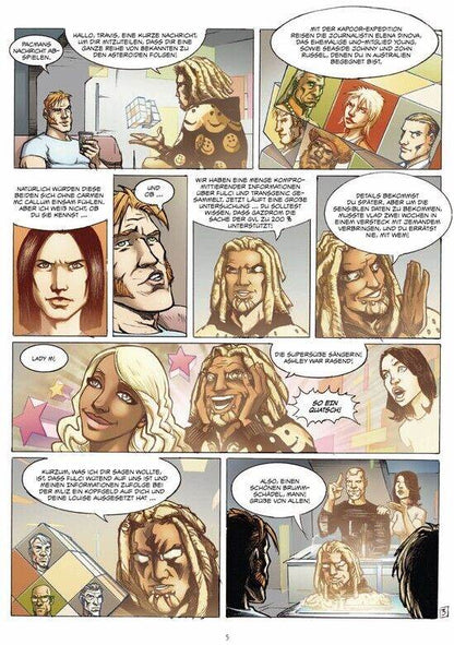 Travis 16 Operation Gorgone/Bunte Dimensionen/Comic/Scifi/Hardcover/NEU/KUlt - Der Comixdealer