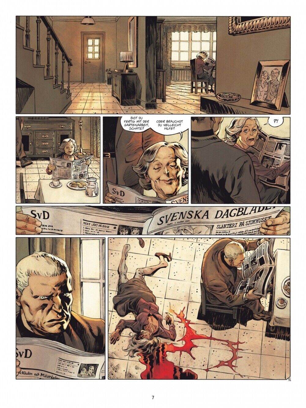 Stieg Larsson 5 - Vergebung 1 Hardcover, 64 Seiten, Splitter Neuware NEU TOP Cri - Der Comixdealer