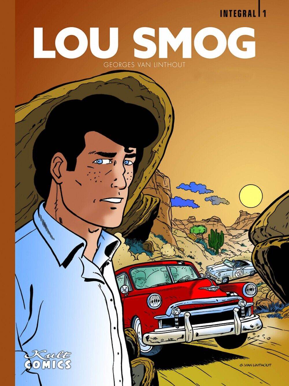Lou Smog 1/ Kult Comics/ Georges van Linthout / Franko-Belgisch/ Abenteuer /NEU - Der Comixdealer