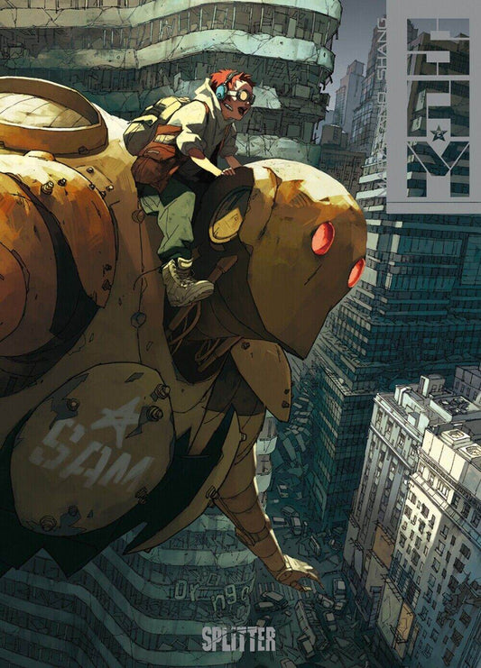 S.A.M. 02 Roboterjäger Splitter Sci-FI Richard Marazano, Xiao Shang Neuware NEU - Der Comixdealer